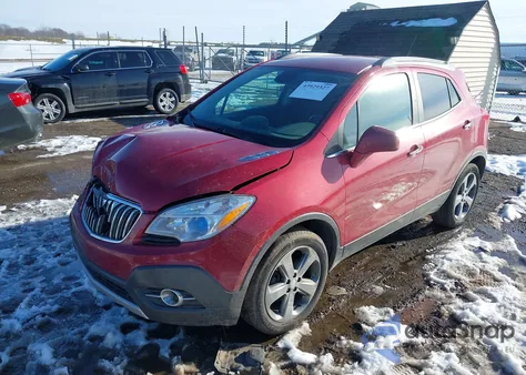 2013 Buick Encore из США, поврежденный, VIN KL4CJASBXDB097095